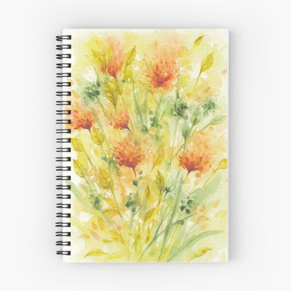 Item preview, Fiery Flowers Field  designed and sold by IvaW.