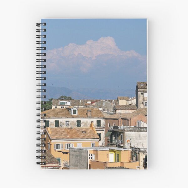Item preview, Corfu town and old fortress Greece designed and sold by goceris.