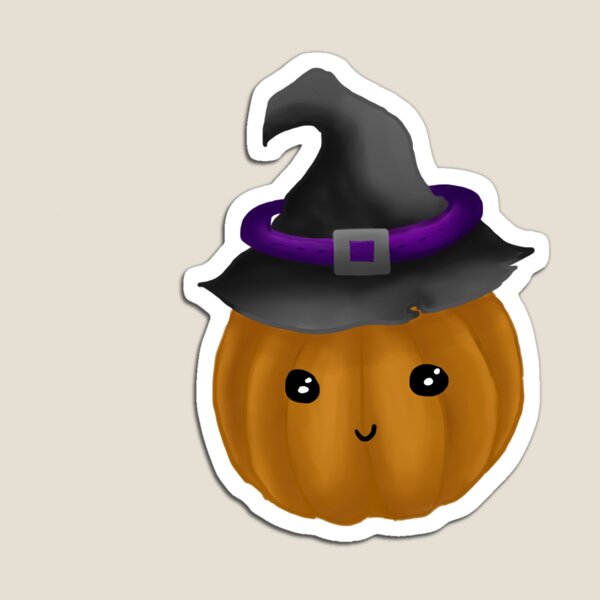 Pumpkin Hat Magnet
