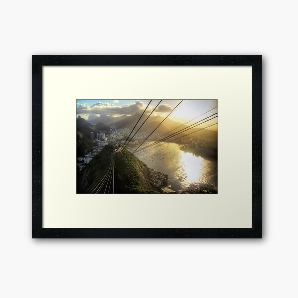View from the Sugar Loaf #1 Framed Art Print