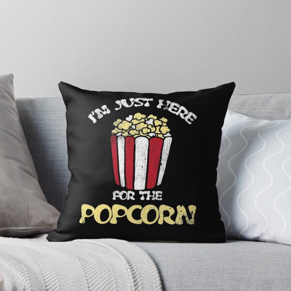 Item preview, I'm Just Here For The Popcorn Movie Food Foodie Film designed and sold by Kieran Abbott.
