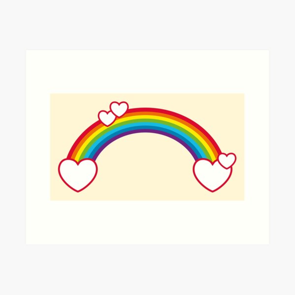 Item preview, Rainbow heart summer love hygge designed and sold by Helen-Storm.