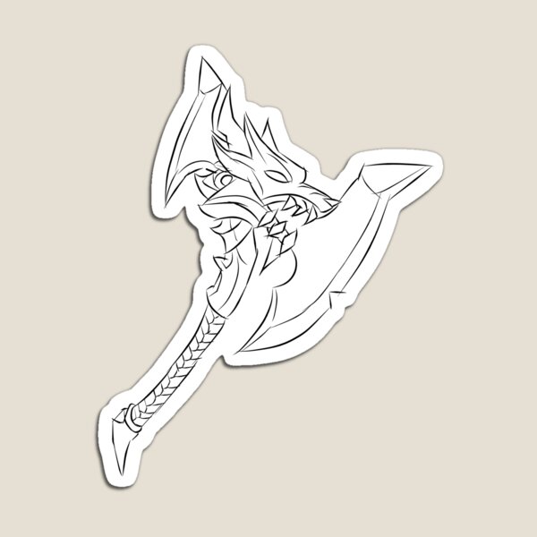 Item preview, God King Ax designed and sold by DeLyss-Iouz.