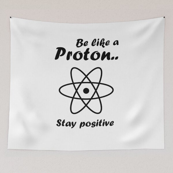 Item preview, Be like a proton - see positive designed and sold by DerNerd.