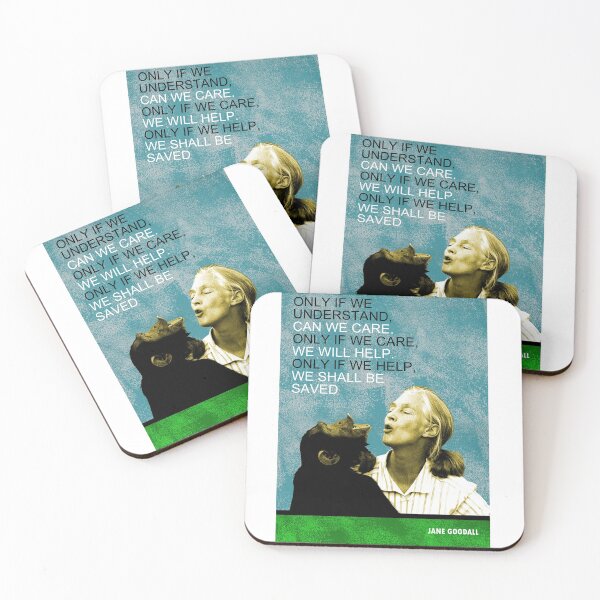 Item preview, Jane Goodall Quote 1 designed and sold by pahleeloola.