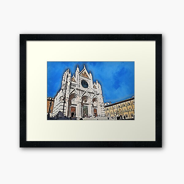 Cathedral of Santa Maria Assunta, Siena Framed Art Print