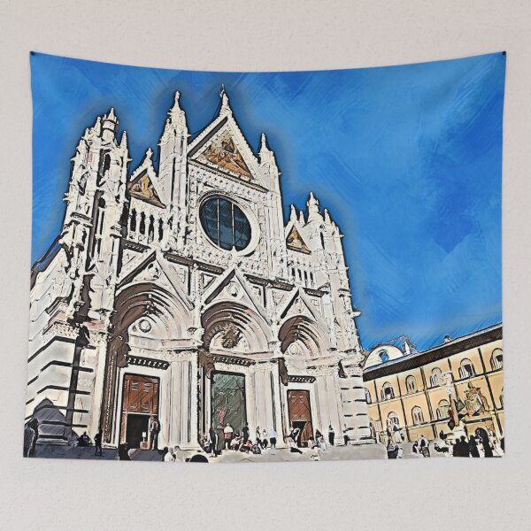 Item preview, Cathedral of Santa Maria Assunta, Siena designed and sold by AM FineArtPrints.