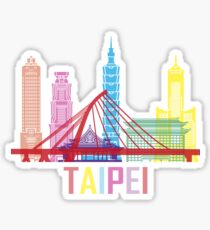Taipei Taiwan City Sticker