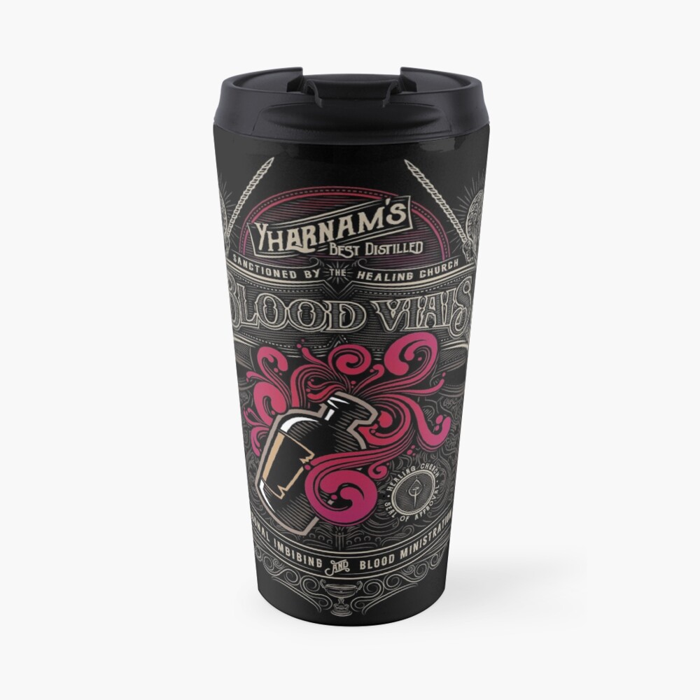 Yharnam's Blood Vials Travel Coffee Mug