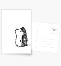 Pen and Ink Hedgehog Postcards