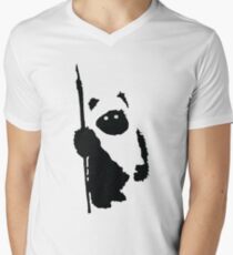 Ewok Silhouette Men's V-Neck T-Shirt