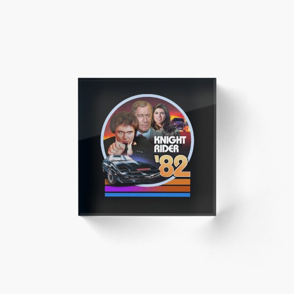 Knight Rider Acrylic Block