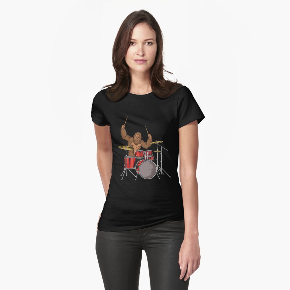 animal drumming t shirt