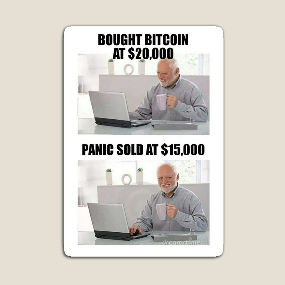 Bitcoin Harold Sticker