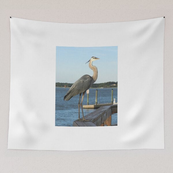 Item preview, Great Blue Heron in Breeding Plumage designed and sold by 2CrabbySisters.