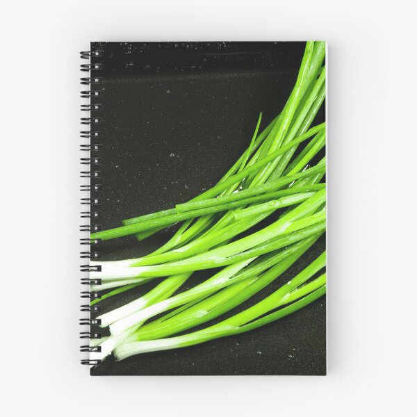 Item preview, Green leek in the sink for washing on a dark background for cooking with free space designed and sold by vladromensky.