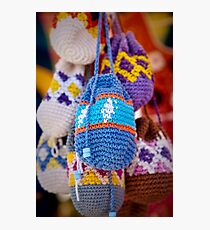 Knitted Pouches Photographic Print