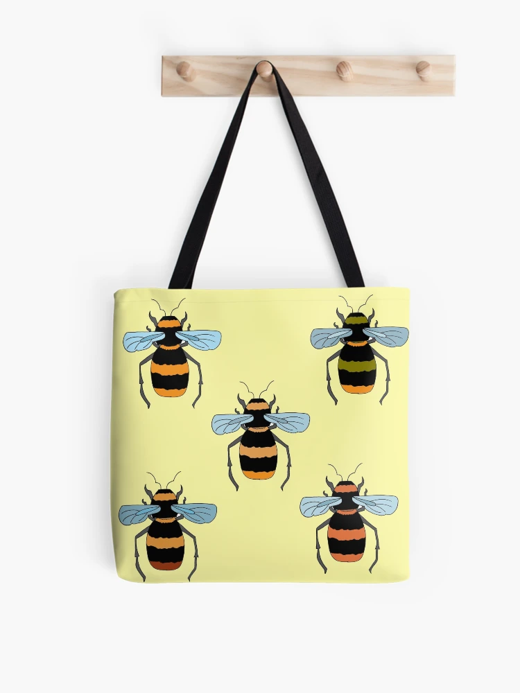 Thumbnail 1 of 2, Tote Bag, Worker Bee designed and sold by FigTreeDesigns.