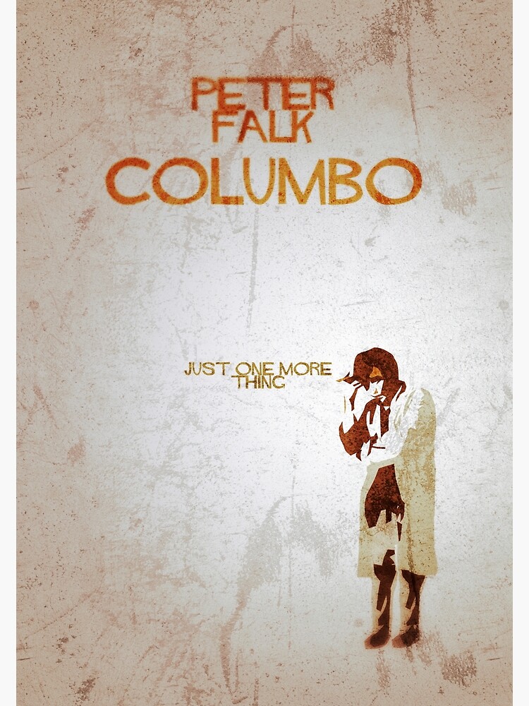 Columbo - Just One More Thing by jackfords