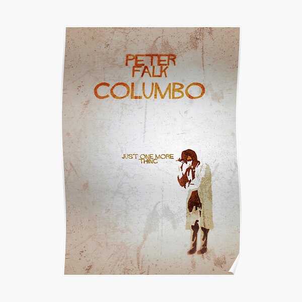 Columbo - Juste une chose de plus Poster