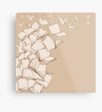 Books Metal Print