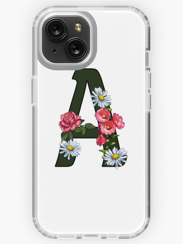  iPhone X/XS Initial S Letter Butterfly Rose Flowers