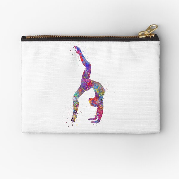 Vista previa del artículo con la obra «Muchacha de la gimnasia, gimnasia de la acuarela, regalo adolescente, arte de la pared de la gimnasia», diseñado y vendido por Rosaliartbook.