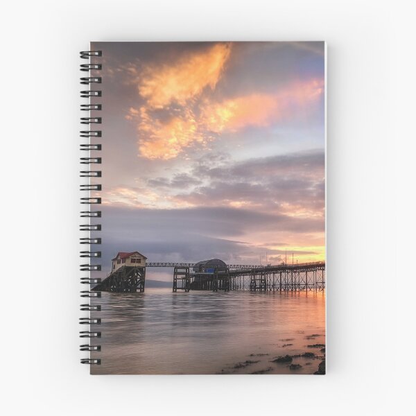 Item preview, Dawn sky at Mumbles pier designed and sold by Leighton Collins.