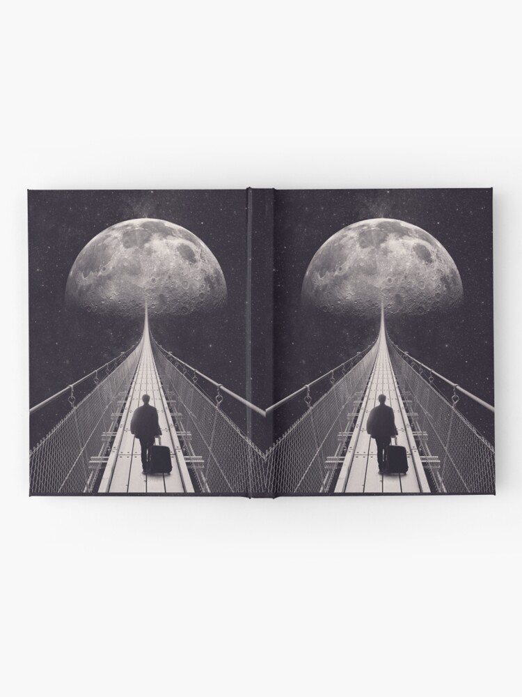 Thumbnail 2 of 3, Hardcover Journal, Space Trip designed and sold by buko.