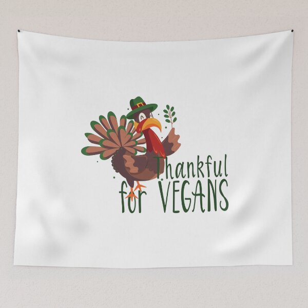 Item preview, Thankful For Vegans designed and sold by SmartStyle.