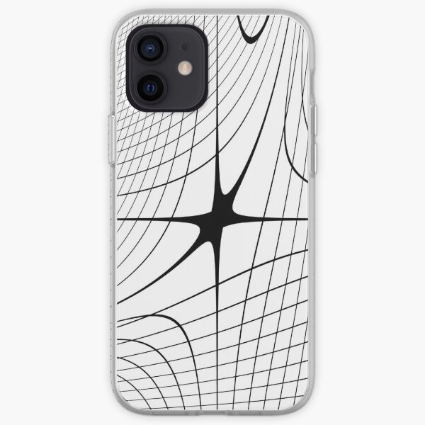 #blackandwhite #structure #circle #monochrome #lineart #symmetry #abstract #design #pattern #modern #architecture #shape #steel #futuristic #art #grid #vertical #photography #geometricshape #inarow iPhone Soft Case