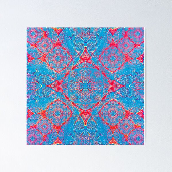Item preview, Iridium Atoms Blue Orange designed and sold by atomicshop.