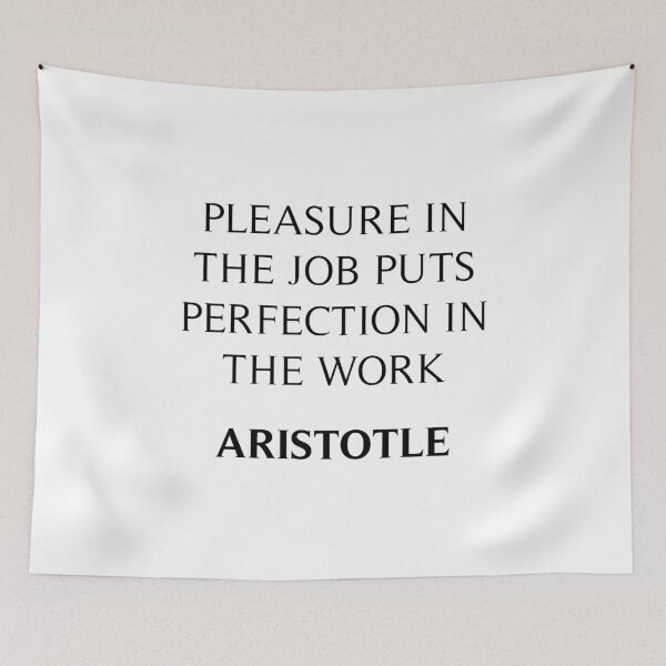 Item preview, Aristotle's Quote designed and sold by widmore.