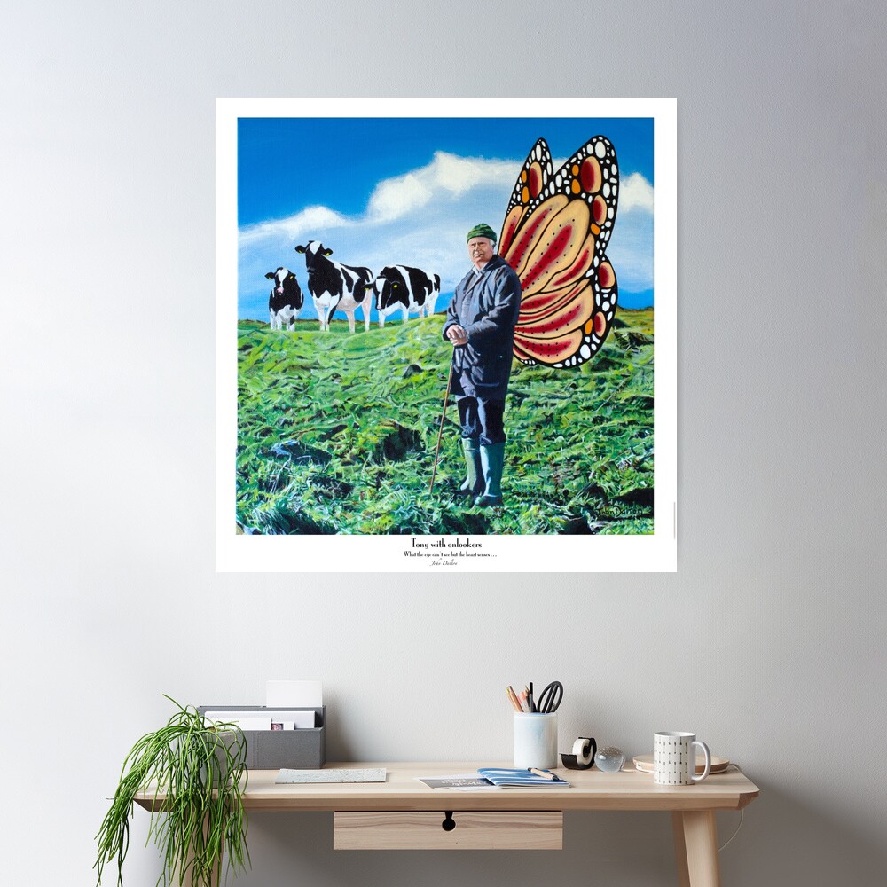 Tony with onlookers Poster