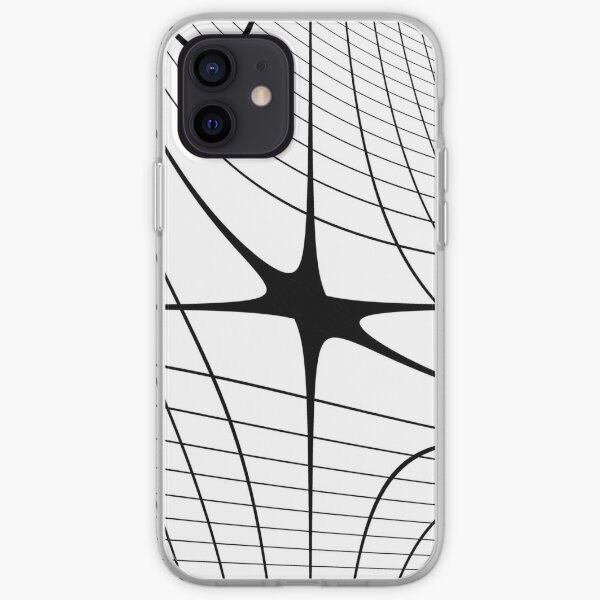 #blackandwhite #structure #circle #monochrome #lineart #symmetry #abstract #design #pattern #modern #architecture #shape #steel #futuristic #art #grid #vertical #photography #geometricshape #inarow iPhone Soft Case
