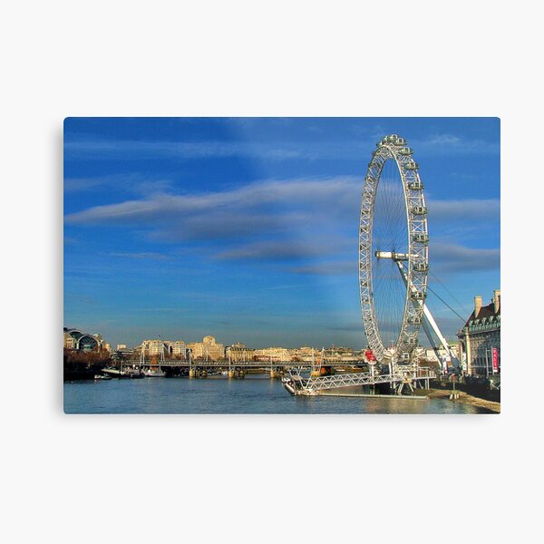 The London Eye Metal Print