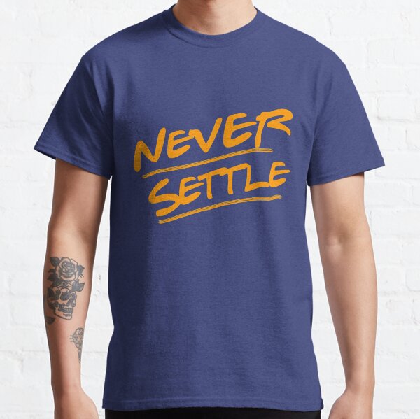 Never Settle Astros Classic T-Shirt