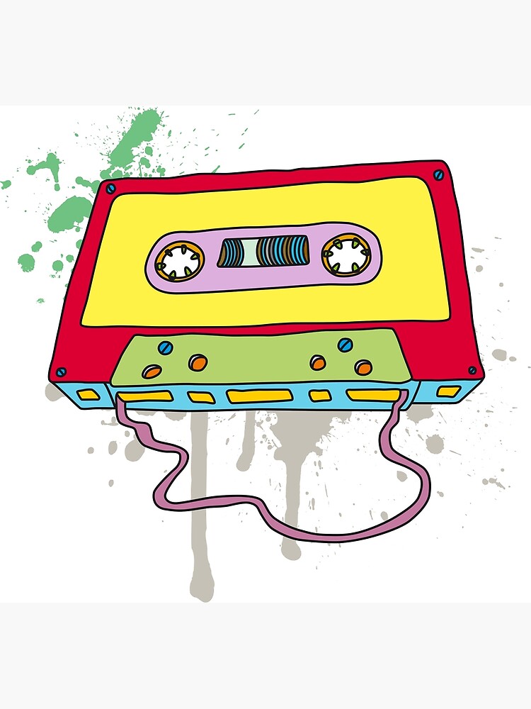 Philip Tseng: how to draw a cassette tape.