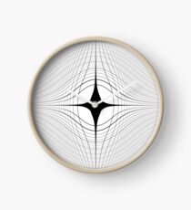 #blackandwhite #monochrome #circle #design #abstract #pattern #illustration #symmetry #vertical #photography #inarow #nopeople #decoration Clock