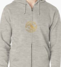 Gold weiße Klaue Kapuzenjacke