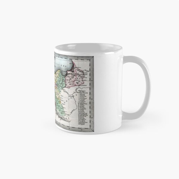 Item preview, 1835 Map of the Prussian States designed and sold by historicimage.
