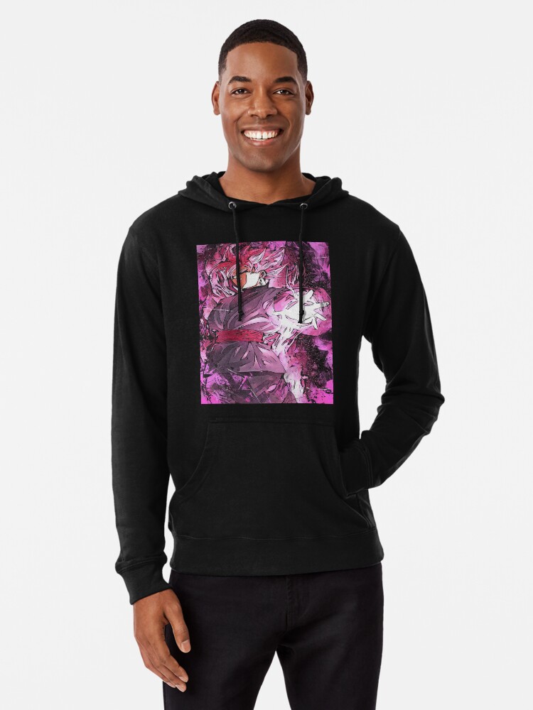 rose goku black hoodie