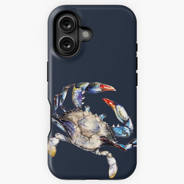 Item preview, Blue Crab Watercolor Illustration designed and sold by Uplift Illustrations.
