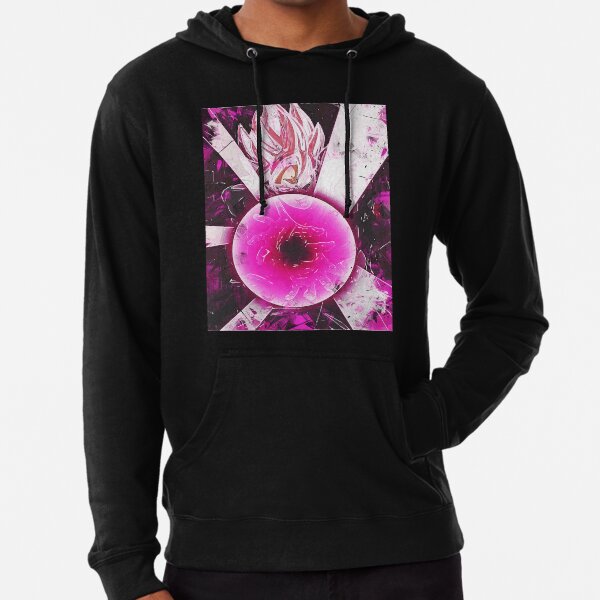 goku black rose hoodie