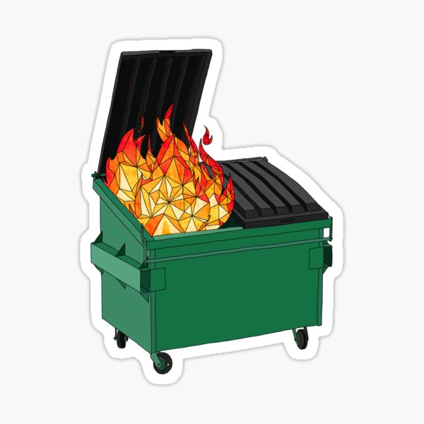  LECATI (3Pcs) Ask Me About My Shift Dumpster Fire Sticker Funny  Dumpster Fire Meme Sticker Funny Trash Bin Dumpster Fire Stickers Gift  Decoration Merchandise Accessories Laptop Stickers 3x4 inch : Tools