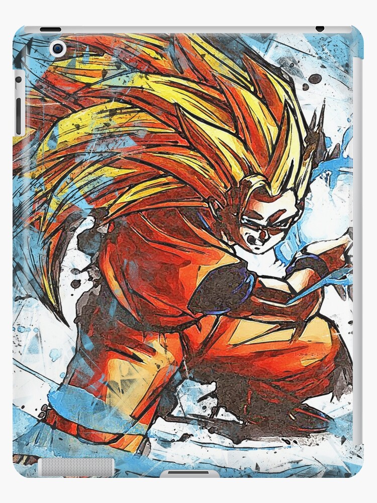 Goku Super Saiyan 3 Kamehameha Ipad Caseskin By Inspyrall