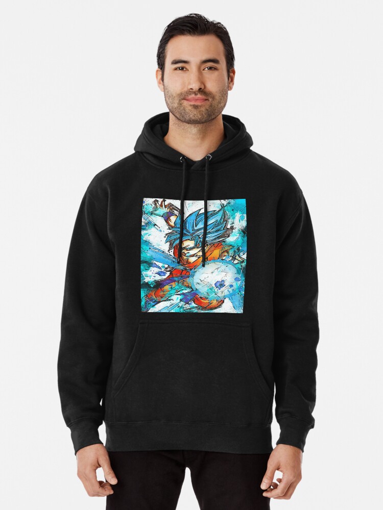 super saiyan blue hoodie