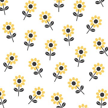 Artwork thumbnail, Cute Yellow Daisies by Daisy Beatrice