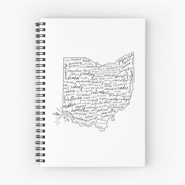 Item preview, Floral Ohio Cities designed and sold by ssarahalbanesee.