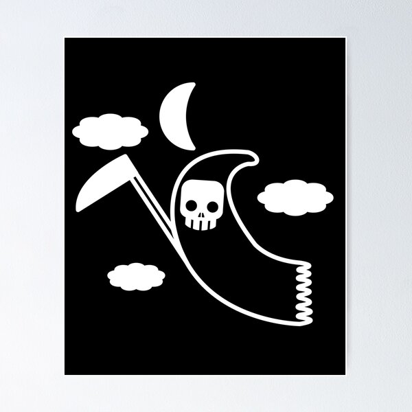 Item preview, The Grim Reaper Flys By Night designed and sold by chriswilson111.